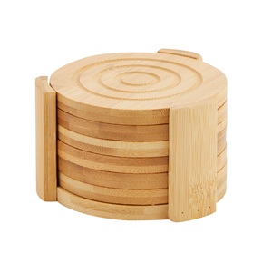 ถาดรองแก้วไม้อะคาเซียที่รองแก้วไม้สำหรับใช้บนโต๊ะอาหารและเดสก์ท็อปถาดรองแก้วไม้สำหรับขายดี - Product Image 2