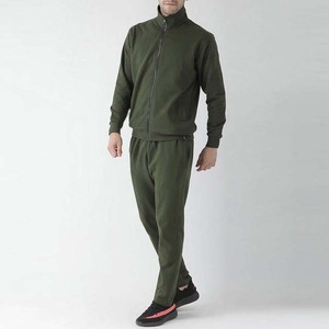 Trajes de sudor de algodón de alta calidad de fabricación profesional, ropa de entrenamiento Unisex para hombres, conjuntos cómodos de dos piezas con cremallera, ropa deportiva - Product Image 4