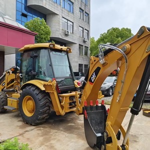 Chargeuse-pelleteuse Cat 420f d'origine, mini-excavatrice Cat, occasion, bon état, vente en promotion - Product Image 2