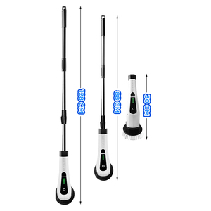 Spazzola Elettrica Rotante Senza Fili con 7 Testine Intercambiabili in Plastica per Pulizia di Cucina e Pavimenti - Product Image 1