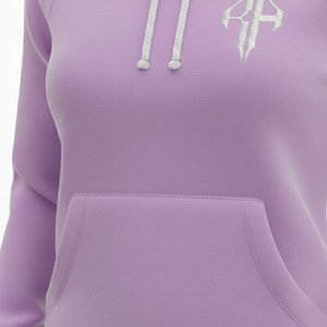 Sweat à capuche pour femme de qualité supérieure, 100% coton molletonné, 300g, séchage rapide, respirant, décontracté, pour l'hiver - Product Image 6