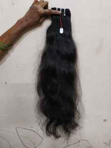 Marque indienne Remy donneur unique vierge non traité naturel ondulé extension de cheveux doux écologique vendeur unique cheveux humains - Product Image 5