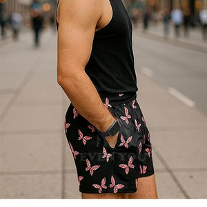 กางเกงขาสั้นลำลองสุดอินเทรนด์พร้อมลายกราฟิกสีสันสดใส เหมาะสำหรับการเดินทางช่วงฤดูร้อนและกิจกรรมกลางแจ้ง - Product Image 5