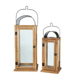 เชิงเทียนไม้ที่ทำด้วยมือคุณภาพสูงโคมไฟไม้ออกแบบได้ตามต้องการ - Product Image 2