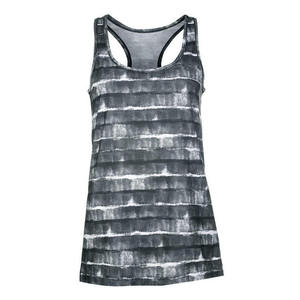 Débardeur tricoté sans manches pour femme, à rayures tie-dye, col rond, décontracté, respirant, 100 % polyester, longueur standard, service OEM - Product Image 4