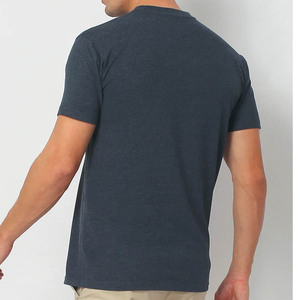 Next Level Apparel CVC Crew Neck T-shirts Next Level T-shirt Cvc Premium pour hommes T-shirts T-shirt en microfibre en gros bleu marine - Product Image 3