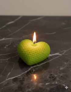 Manufacturing Price Heart Shaped Soy Wax Scented <b>Candle</b> Handmade Aromatherapy Valentine's day <b>candle</b> Best rate Wholesale - Product Image 4