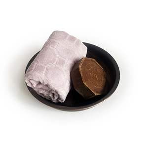 Bol de bain turc en cuivre anatolien Kurnaci 16-18-20cm, fait à la main, objet de bain décoratif, bain finlandais, sauna, couleur oxyde - Product Image 4