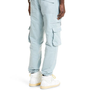 Pantalones de chándal ajustados para hombre Pantalones cargo de bolsillo personalizados Joggers y pantalones de carga lavados Premium de gran tamaño informales Pantalones de hombre - Product Image 5