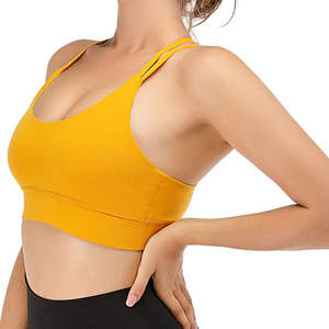 Sujetador Deportivo para Mujer de Talla Grande al por Mayor, para Yoga y Gimnasio, Transpirable, Soporte Medio, Antibacteriano, Ecológico, de Secado Rápido - Product Image 1