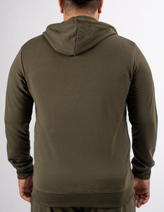 Custom Logo <b>3D</b> Embroidery 100% Cotton Oversized Loose Base Style Solid Color Stylish Pullover Men's Hoodies Wholesale Price - Product Image 2