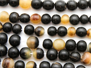 ลูกปัดเขาควายและเขาโคแท้คุณภาพดีที่สุดสำหรับทำเครื่องประดับ ลูกปัดเขาสั่งทำพิเศษ - Product Image 3