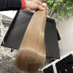 Paquetes de cabello virgen alineado con cutícula de todos los colores al por mayor cabello humano virgen crudo Rubio ruso de 10-40 pulgadas con estilos de rizos ondulados - Product Image 5