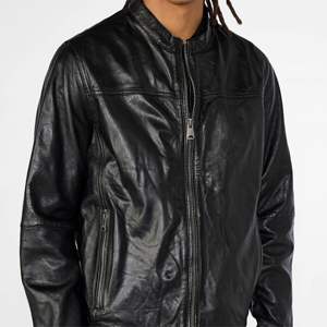 Veste en cuir noir véritable authentique pour hommes-Veste durable et élégante pour un usage quotidien, parfaite pour décontracté - Product Image 5