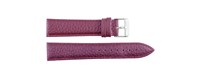 Correa de Reloj Clásica de Cuero 205 Borgoña 12-24mm de Alta Calidad, Transpirable, Suave, Unisex, Ajustable, Impermeable, 27cm, para Reloj Inteligente