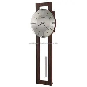 時計/卸売イタリアデザイナー黒と銀メッキ金属製壁掛け時計ホームとホテル最高品質の金属製壁掛け時計