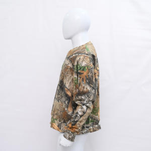 Camisa de Manga Larga para Hombre, Personalizada al por Mayor, con Estampado por Transferencia de Calor, Informal, de Punto, Cuello Redondo, Transpirable, de Invierno, de Spandex/Algodón, Formal - Product Image 2