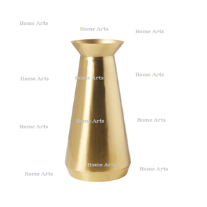 Vase à fleurs de qualité exclusive en laiton couleur or ensemble de 3 vases de forme et de taille différentes au prix le plus bas - Product Image 3