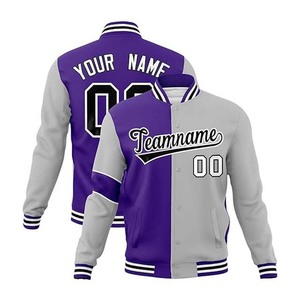 เสื้อแจ็กเก็ตทีมเบสบอลสำหรับผู้ใหญ่เสื้อโค้ทแบบนักบินน้ำหนักเบา - Product Image 4