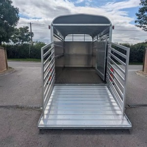 Remorque pour bétail en aluminium, transporteur de bétail et de moutons, véhicule agricole pour animaux, capacité de charge maximale de 2001 à 3000 kg, à vendre - Product Image 6