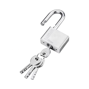 Candado de seguridad con grillete corto marino de acero inoxidable 304, cerradura para exteriores, resistente al agua, a prueba de óxido, cerradura de puerta antipalanca, herrajes para barcos de 50mm - Product Image 4