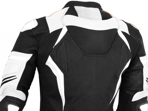 Vestes de moto en cuir de haute qualité pour hommes - Manches longues, séchage rapide, prêtes pour l'été/l'hiver, personnalisables - Product Image 5