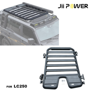 Plataforma de Techo Modular Resistente con Bajo Ruido de Viento, Portaequipajes de Techo de Aleación de Aluminio <span class=keywords><strong>para</strong></span> Toyota Land Cruiser Prado LC250 2024+ - Product Image 1