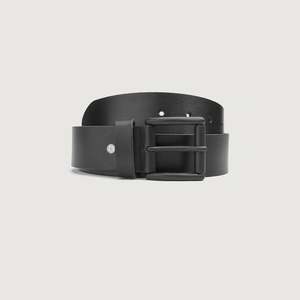 Ceinture décontractée pour homme Allan en cuir de vachette de haute qualité avec boucle réglable en alliage de zinc, longueur personnalisable - Product Image 3