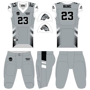 กางเกงเจอร์ซีย์ทีมอเมริกันฟุตบอลชุดเครื่องแบบอเมริกันพิมพ์ซับลิเมชันสีพื้น - Product Image 1