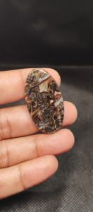 พลอยอาเกตสีน้ำตาลธรรมชาติจากตุรกีสำหรับทำเครื่องประดับ |   หินอาเกตขัดเงาขายส่ง - Product Image 2