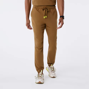 กางเกงวิ่งขายาวผ้าสแปนเด็กซ์สวมใส่สบายผลิตตามสั่ง - Product Image 1