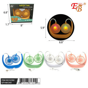 Ventilatore da Collo Eb 6.8 X 5.9 Pollici, Ricaricabile USB, Ventilatore Portatile Indossabile per Esterni con Motore Brushless - Product Image 1