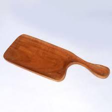 Tabla de cortar de madera de acacia de diseño único para cortar pan y frutas Utensilios de cocina Essential - Product Image 2