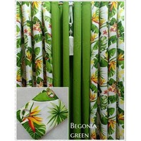 Rideaux en feuilles de haute qualité, 100% polyester, impression 3D, rideaux transparents pour salon, hôtel, chambre à coucher, ensembles de 3 rideaux