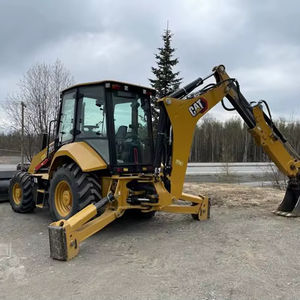 Chargeuse-pelleteuse CAT 420XE 2023, chargeuse forestière et tracteur, charge nominale de 15 tonnes, pompe hydraulique KYB, moteur et boîte de vitesses - Product Image 1