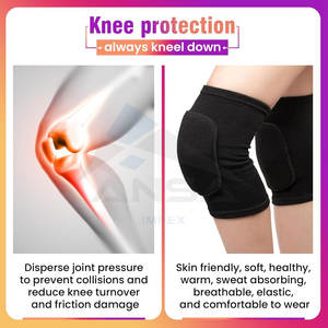Genouillères de volley-ball pour femmes, hommes, enfants et filles, genouillère de basketball, de volley-ball, de football, de danse, de yoga, de tennis, de course à pied, de cyclisme - Product Image 6
