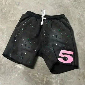 Pantalon de survêtement en éponge française avec logo personnalisé du fabricant pantalon pour homme en coton solide surdimensionné vieilli vintage - Product Image 6