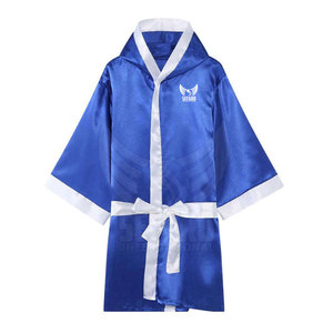 Venta caliente Poliéster Hecho Batas de boxeo Loose Fit Batas de boxeo para hombres Ropa deportiva Batas DE BOXEO - Product Image 1