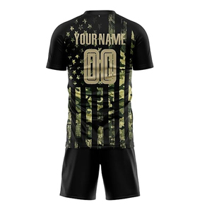 เสื้อฟุตบอลแบบมีสไตล์ชุดกีฬาแห้งเร็วพิมพ์โลโก้ได้ตามต้องการ - Product Image 2