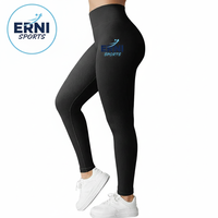 Leggings Deportivos Erni para Mujer, Tejido Sin Costuras, Cintura Alta, para Yoga, Otoño, Secado Rápido, Elásticos, Largos hasta el Tobillo, Levanta Glúteos, para Gimnasio