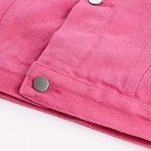 Veste en jean pour hommes de haute qualité surdimensionné à la mode vêtements décontractés pour hommes vestes en jean en bas quantité minimale de commande vente en gros - Product Image 4