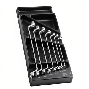 ชุดประแจวงแหวนแบบออฟเซ็ต Facom MOD.55 ชุดเมตริกและนิ้ว พร้อมถาดขึ้นรูปด้วยความร้อน - Product Image 2