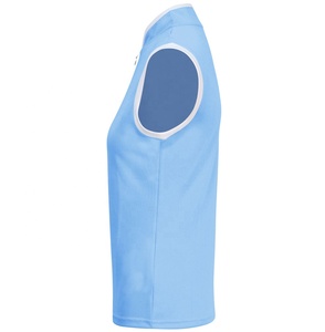 Sublimación de mujer de punto sólido de media cremallera Golf para Polo Logo personalizado transpirable deportes Slim Stretch secado rápido - Product Image 4