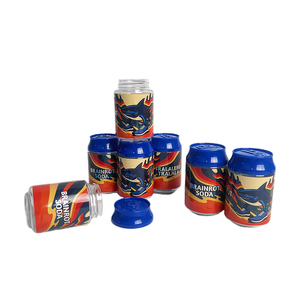 Nuevo en stock: Frascos de plástico de 3.5g con diseño de lata de refresco, 100ml, con tapa colorida, para dulces, hierbas secas y flores. - Product Image 4