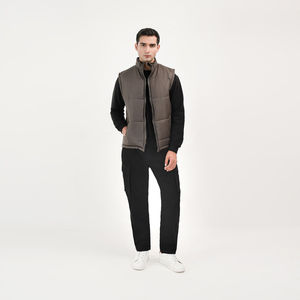 Veste matelassée pour l'extérieur unisexe, doudoune chaude, sans manches, confortable et légère, pour un usage quotidien - Product Image 5