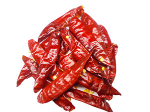 Chile rojo seco de Guntur sin tallo, producto de especias y hierbas de primera calidad, ideal para cocinar, sazonar y uso culinario. - Product Image 6