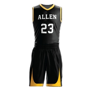 Uniformes de Baloncesto Personalizados al por Mayor, Uniformes de Entrenamiento de Verano para Equipos, Reversibles, Transpirables, Anti-UV - Product Image 1