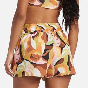 Shorts de sport respirants taille haute pour femmes, grandes tailles, logo personnalisé, sexy, athlétiques, yoga, été, course, imperméables, séchage rapide - Product Image 2