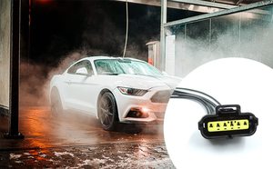 Arnés de Conector del Sensor MAF Compatible con <span class=keywords><strong>Ford</strong></span> F-250 F-350 Escape <span class=keywords><strong>Focus</strong></span> Lincoln Aviator 6 Pigtail Reemplazo 1U2Z14S411AA - Product Image 5