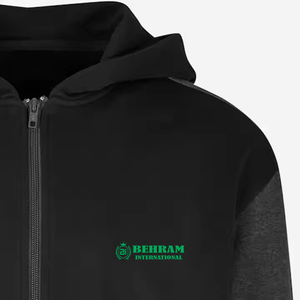 Sweat-shirts à capuche zippés pour hommes de bonne qualité, 100 % coton molletonné/éponge française, séchage rapide, respirants, faible MOQ, tendance - Product Image 3